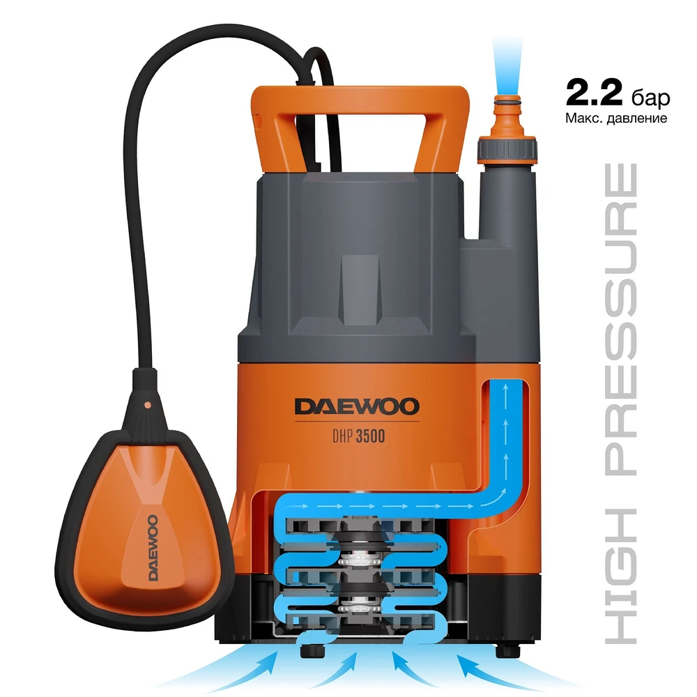Насос Daewoo DHP 3500 2