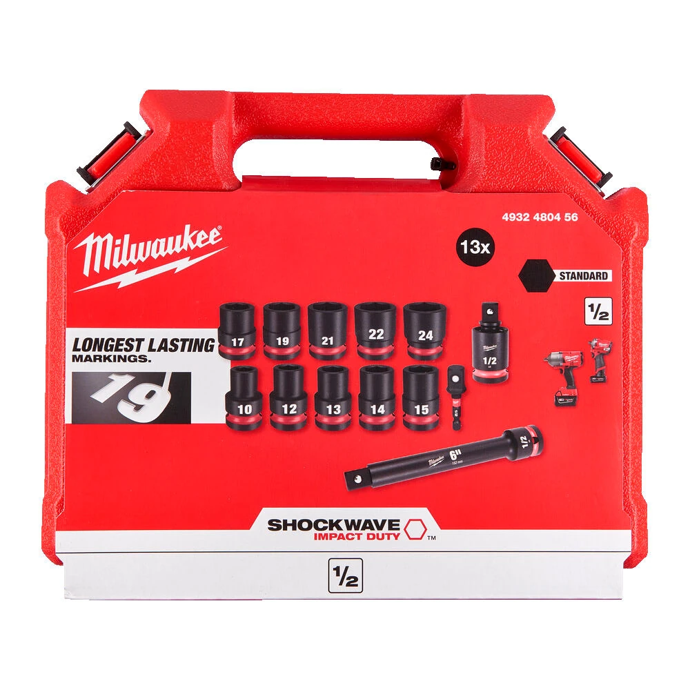 Набор головок Milwaukee 4932480456 2