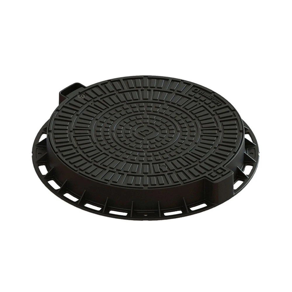 Люк Standartpark 35188-80Л люк пластиковый черный Л-60.80.10-ПП 1