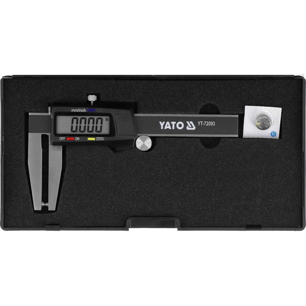 Штангенциркуль YATO YT-72093 3