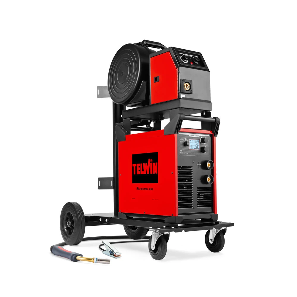 Сварочный аппарат MIG-MAG Telwin SUPERMIG 350i 230V/400V PACK + TROLLEY 1