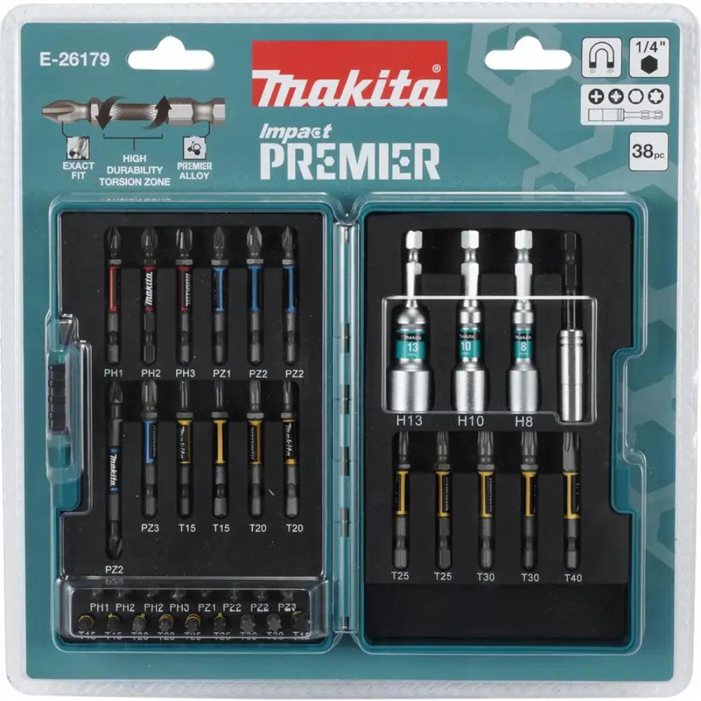 Набор насадок Makita E-26179 2
