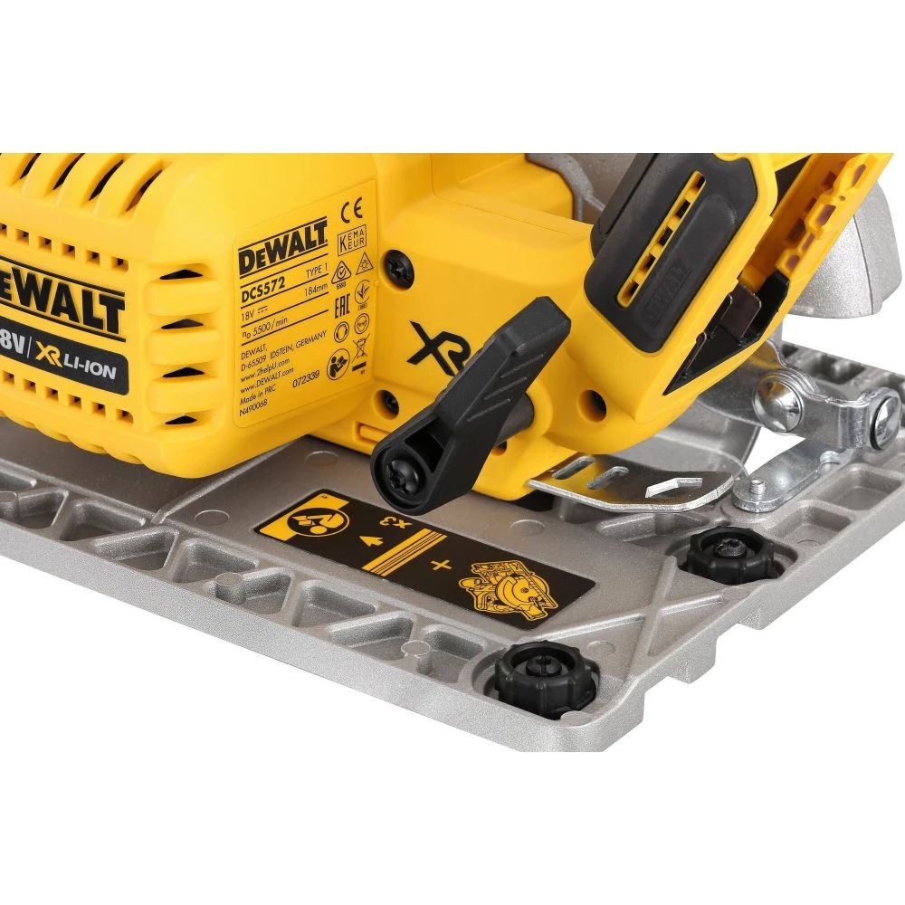 Пила дисковая DeWALT DCS572N-XJ 5