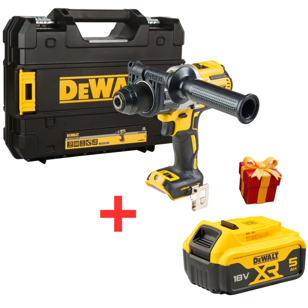 Дрель DeWALT DCD996NT-XJ+DCB184-XJ 1
