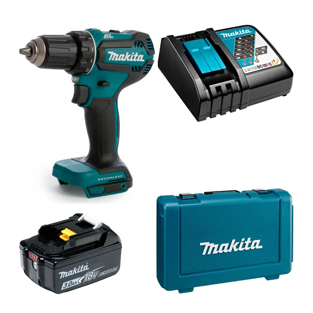 Дрель Makita DDF485RF 1