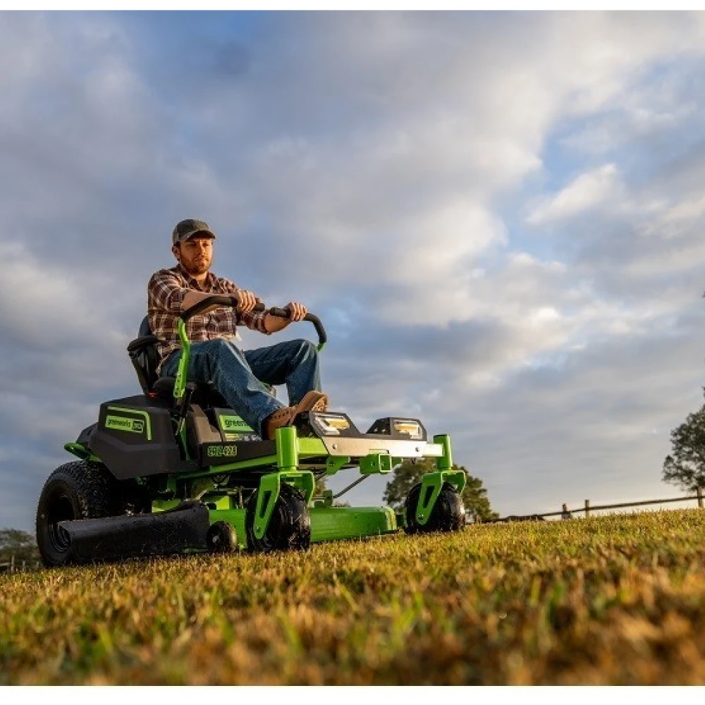 Райдер Greenworks GC82ZT107 4