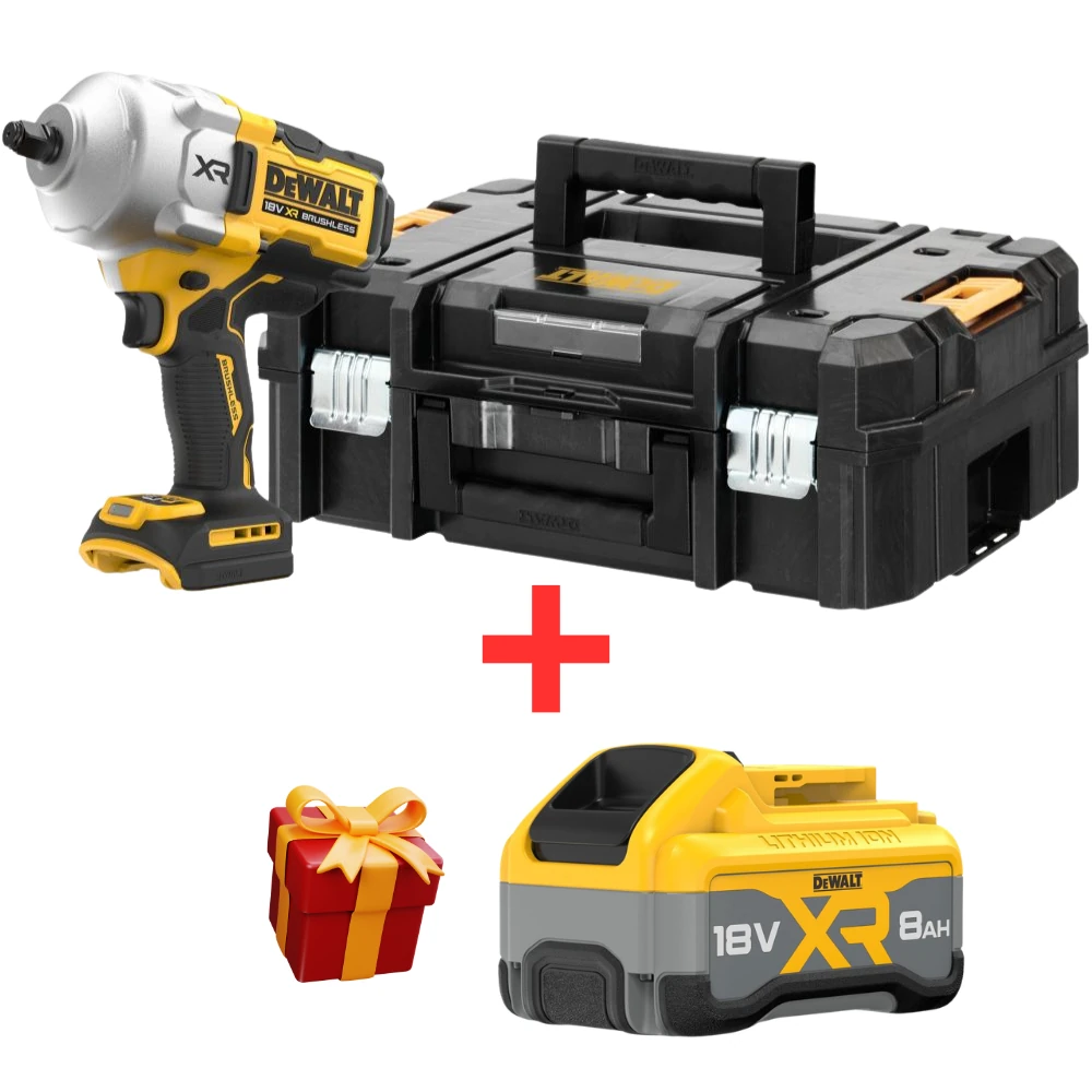 Гайковерт DeWALT DCF961NT-XJ+DCB1880-XJ 1