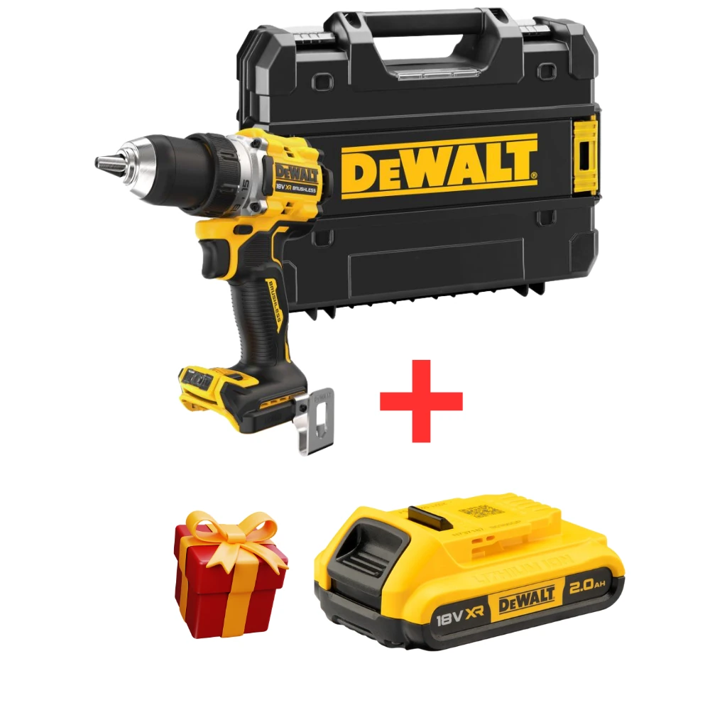 Дрель DeWALT DCD800NT+DCB183 1