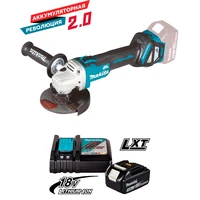 Углошлифовальная машина Makita DGA511Z+191A25-2 (BL1830B+DC18RC)1