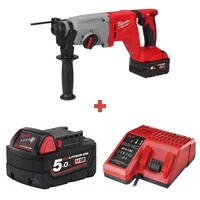 Перфоратор Milwaukee M18 BLHACD26-0 (4933492483) + M18 B5 (4932430483) + М12-18С (4932352959)1