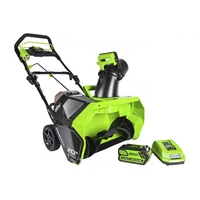 Снегоуборочная машина Greenworks GD40SB (40V с АКБ и ЗУ)1