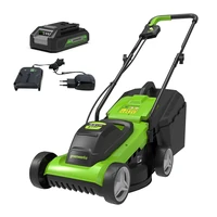 Газонокосилка аккумуляторная Greenworks G24LM33K2 (c АКБ 2АЧ и ЗУ) (2509607)1