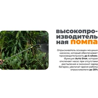 Опрыскиватель Daewoo DSA 12 Li SET4