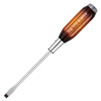 Отвертка Vessel SL8X150 WOODEN TANG-THRU1