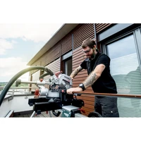 Пила торцовочная METABO KGS 18 LTX BL 216 (614216850)4