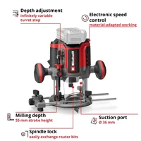 Электрофрезер Einhell Germany AG TP-RO 18/55 Li BL (435042542)9