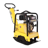 Виброплита TekPac MSH160-4(Honda GX160) + Rubber mat1