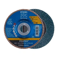 Круг шлифовальный Pferd PFC 125 Z120 PSF STEELOX1