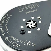 Инструмент для обжима и зачистки проводов Felo 583190405