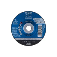 Круг шлифовальный Pferd E 76-6 SG STEEL/10.01