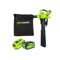 Воздуходувка Greenworks GD40BVIIK4 (40V с АКБ и ЗУ)1