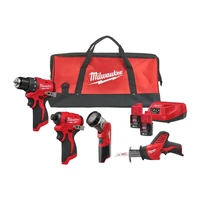 Набор инструментов Milwaukee M12 BLPP4A-202B M12 4-PC COMBO KIT IN2 (4933499693)1