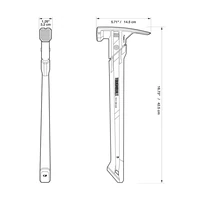 Молоток ToughBuilt TB-H1-1SBR-S20X7