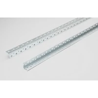 Профиль Stroby Оцинкованный профиль перфорированный 20х20х3000 мм для углов, толщина 0,3мм1