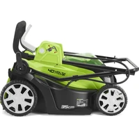 Газонокосилка аккумуляторная Greenworks G40LM35K4 (40V, 1хАКБ 4Ач и ЗУ) 2501907UB2