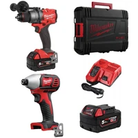 Набор инструментов Milwaukee M18 FDD3-502X (4933479863) + M18 BID-0 (4933443570)1