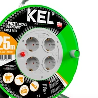 Удлинитель Kel W-98496 25\3*1,5 STD4