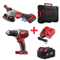Набор инструментов Milwaukee M18 ONEFSAG125XPDB-502X FUEL (4933478435) + M18 BDD-0 (4933443530)