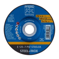 Круг шлифовальный Pferd E 125 - 7 PSF STEELOX1