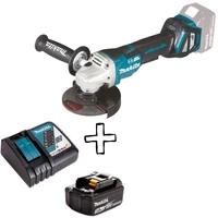 Углошлифовальная машина Makita DGA517Z+191A25-2 (BL1830B+DC18RC)1