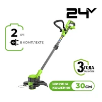 Турботриммер аккумуляторный Greenworks G24LT3011