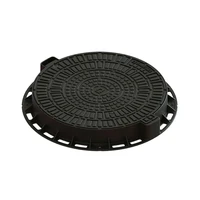 Люк Standartpark 35188-80Л люк пластиковый черный Л-60.80.10-ПП1