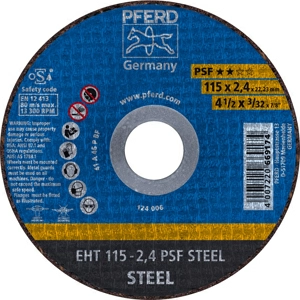 Круг отрезной Pferd EHT 115 - 2,4 PSF STEEL