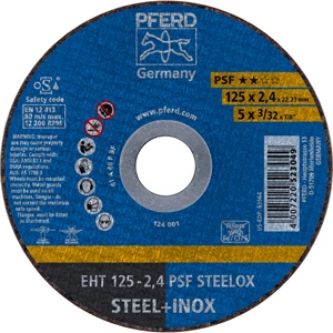 Круг отрезной Pferd EHT 125 - 2,4 PSF STEELOX