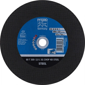 Круг отрезной Pferd 80 T 300-3,0 L SG CHOP HD STEEL/25,4