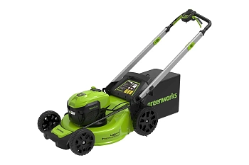 Газонокосилка аккумуляторная Greenworks GD40LM48SPК4 (40V, 1хАКБ 4 Ач и ЗУ) (2517407UB) Газонокосилка аккумуляторная Greenworks GD40LM48SPК4 (40V, 1хАКБ 4 Ач и ЗУ) (2517407UB)