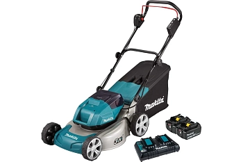 Газонокосилка аккумуляторная Makita DLM460PT2 Газонокосилка аккумуляторная Makita DLM460PT2