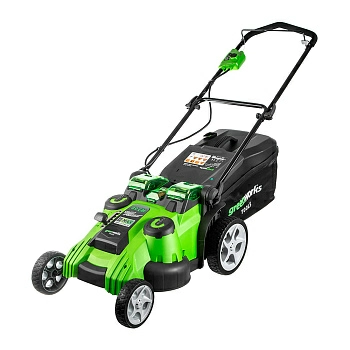 Газонокосилка аккумуляторная Greenworks G40LM49DB (без батареи и зарядного устройства) (2500207) Газонокосилка аккумуляторная Greenworks G40LM49DB (без батареи и зарядного устройства) (2500207)