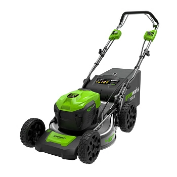 Газонокосилка аккумуляторная Greenworks GD40LM46SP (без батареи и зарядного устройства) (2506807) Газонокосилка аккумуляторная Greenworks GD40LM46SP (без батареи и зарядного устройства) (2506807)