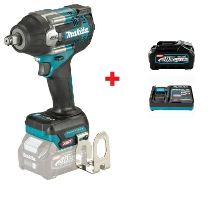 Гайковерт Makita TW007GZ + BL4040 (191B26-6) + DC40RA (191E10-9)