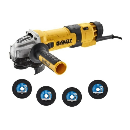 Углошлифовальная машина DeWALT DWE4257PF4